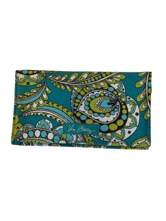 Vera Bradley Handbags - Vera Bradley Limes Up Checkbook Cover Quilted Wallet Retired Print Cotton